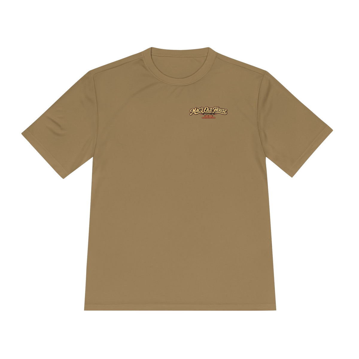 T-Shirt — 'Mac’s Old House' Vintage Scenic Logo Tee