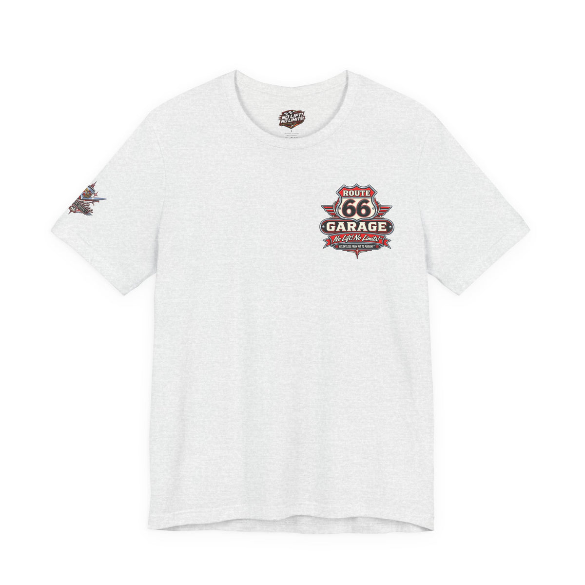 Cadillac Tailfin T-Shirt – 1950s Classic Car Graphic Tee | Route 66 Garage