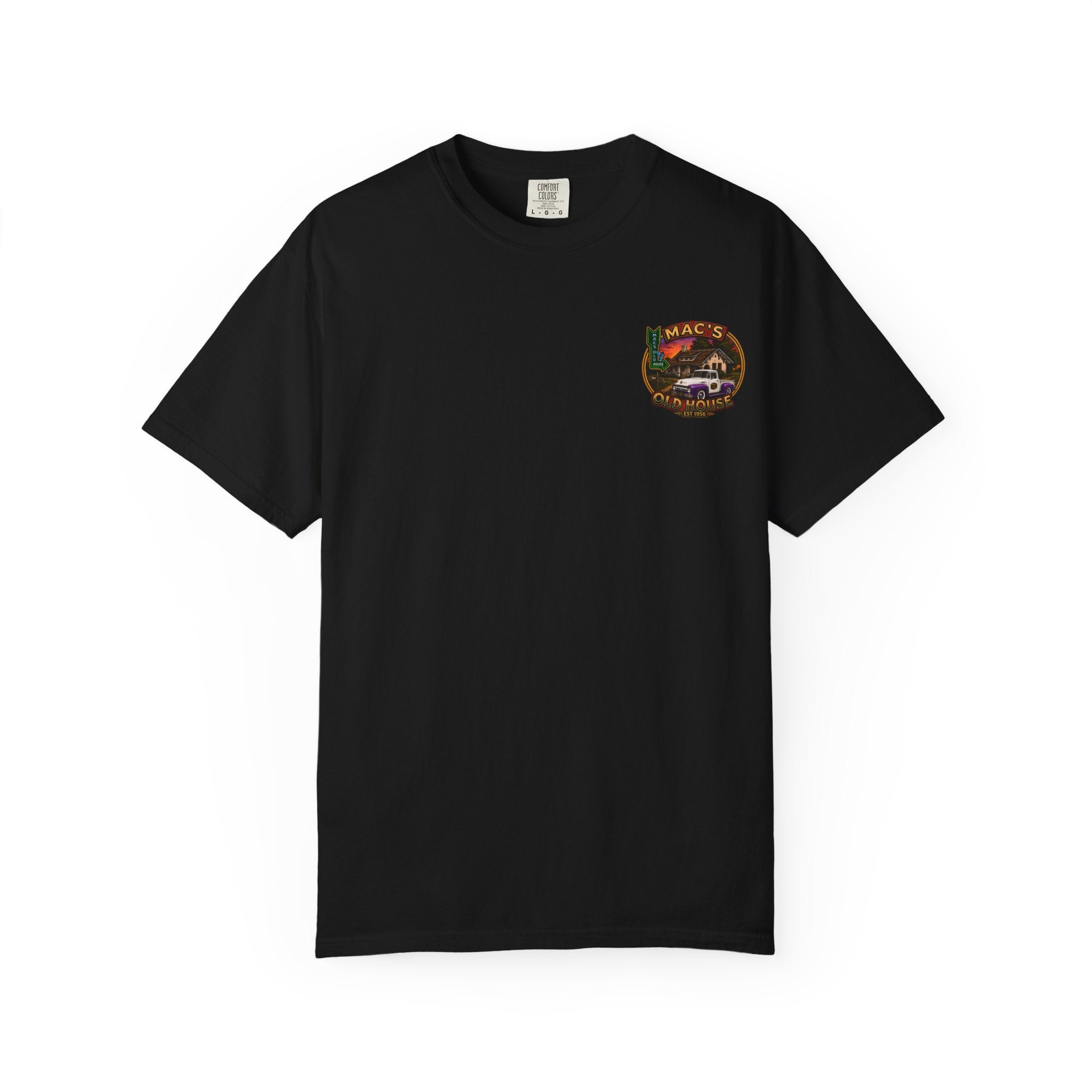 Mac's Old House T‑Shirt — Vintage Antioch, CA Diner Scene
