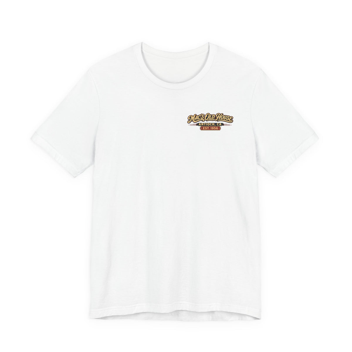 Mac's Old House Tee — Vintage Country House Graphic T-Shirt