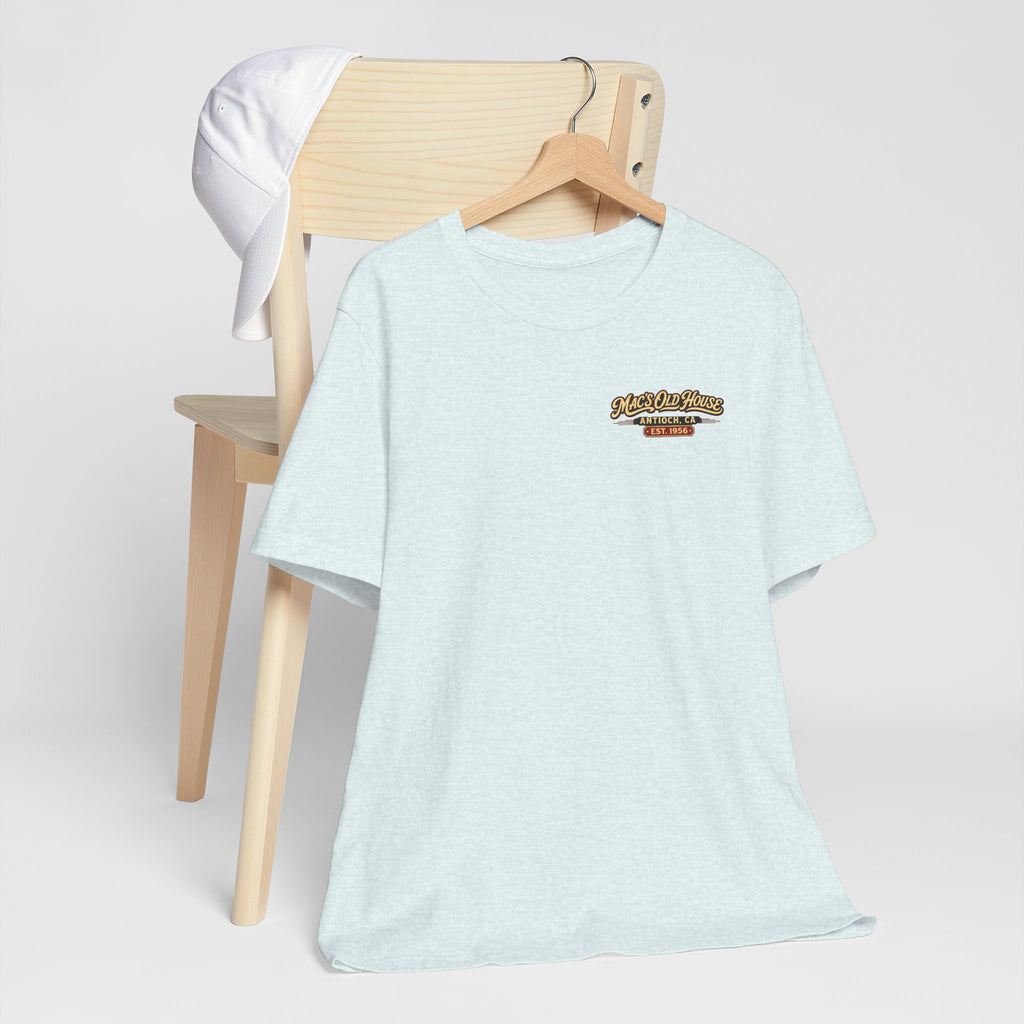 Mac's Old House Tee — Vintage Country House Graphic T-Shirt