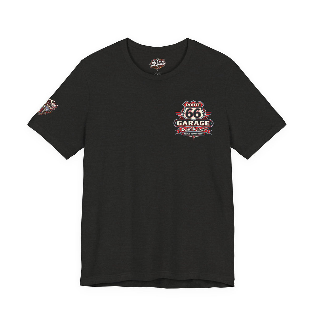 Lead Sled T-Shirt – Custom Cruiser Hot Rod Graphic Tee | Route 66 Garage
