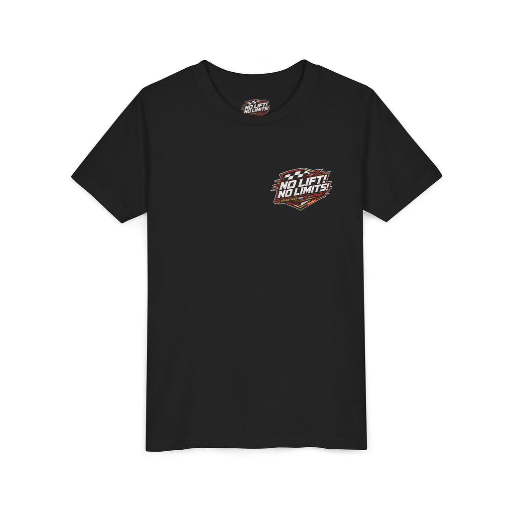 Youth Tee — Eat. Sleep. Race. Repeat. Panda Kart Racing Tee