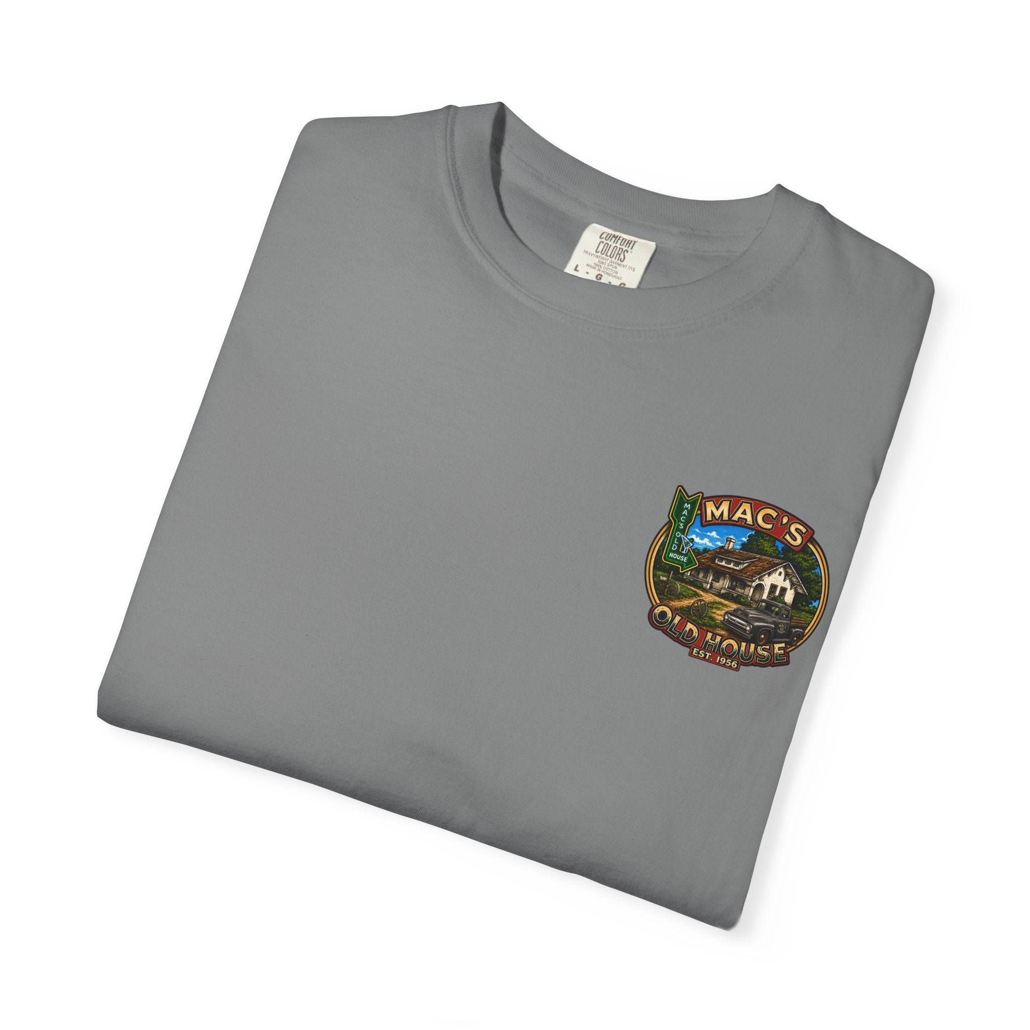 Mac’s Old House T-Shirt – Vintage Diner Scene Tee