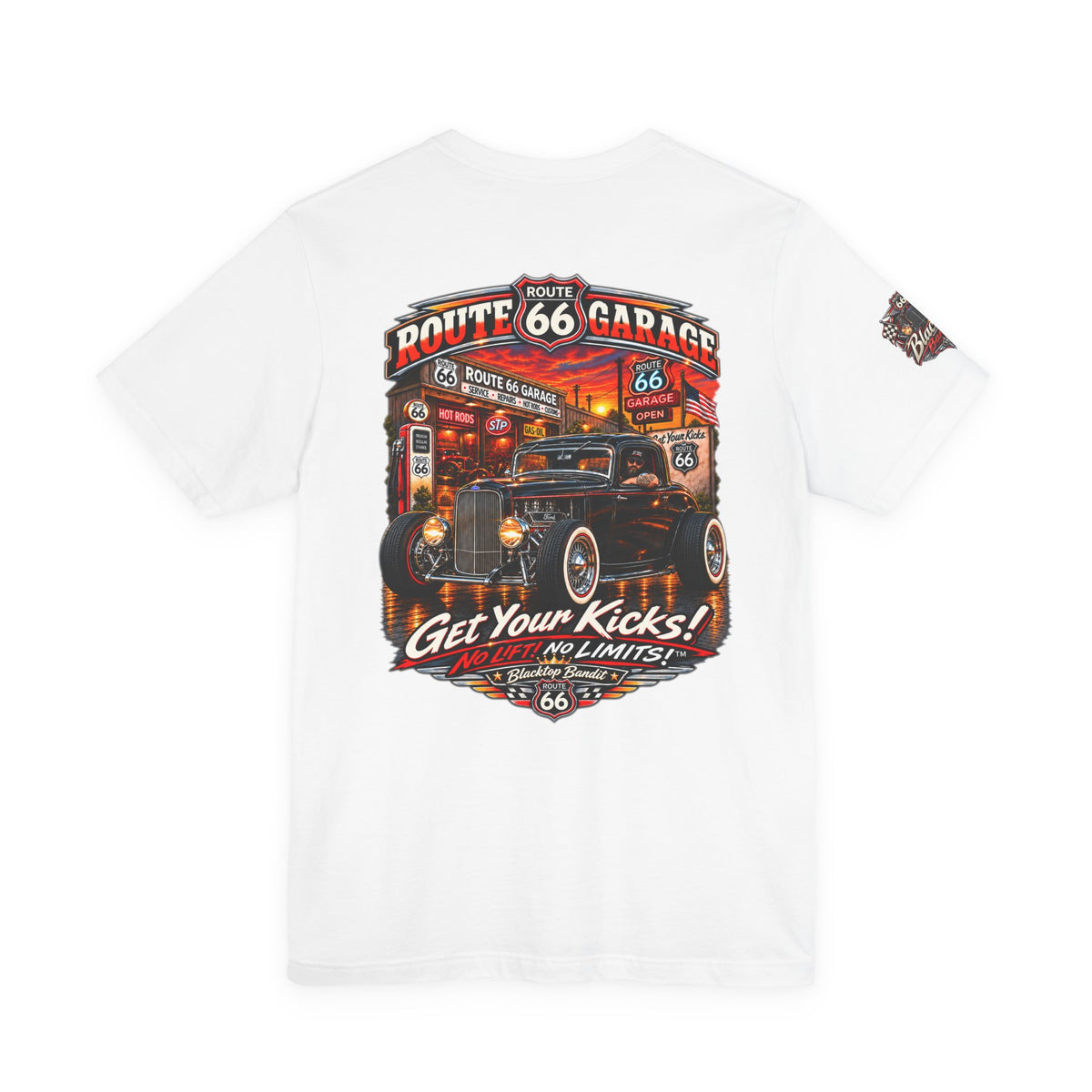 Route 66 Garage – Blacktop Bandit Tee