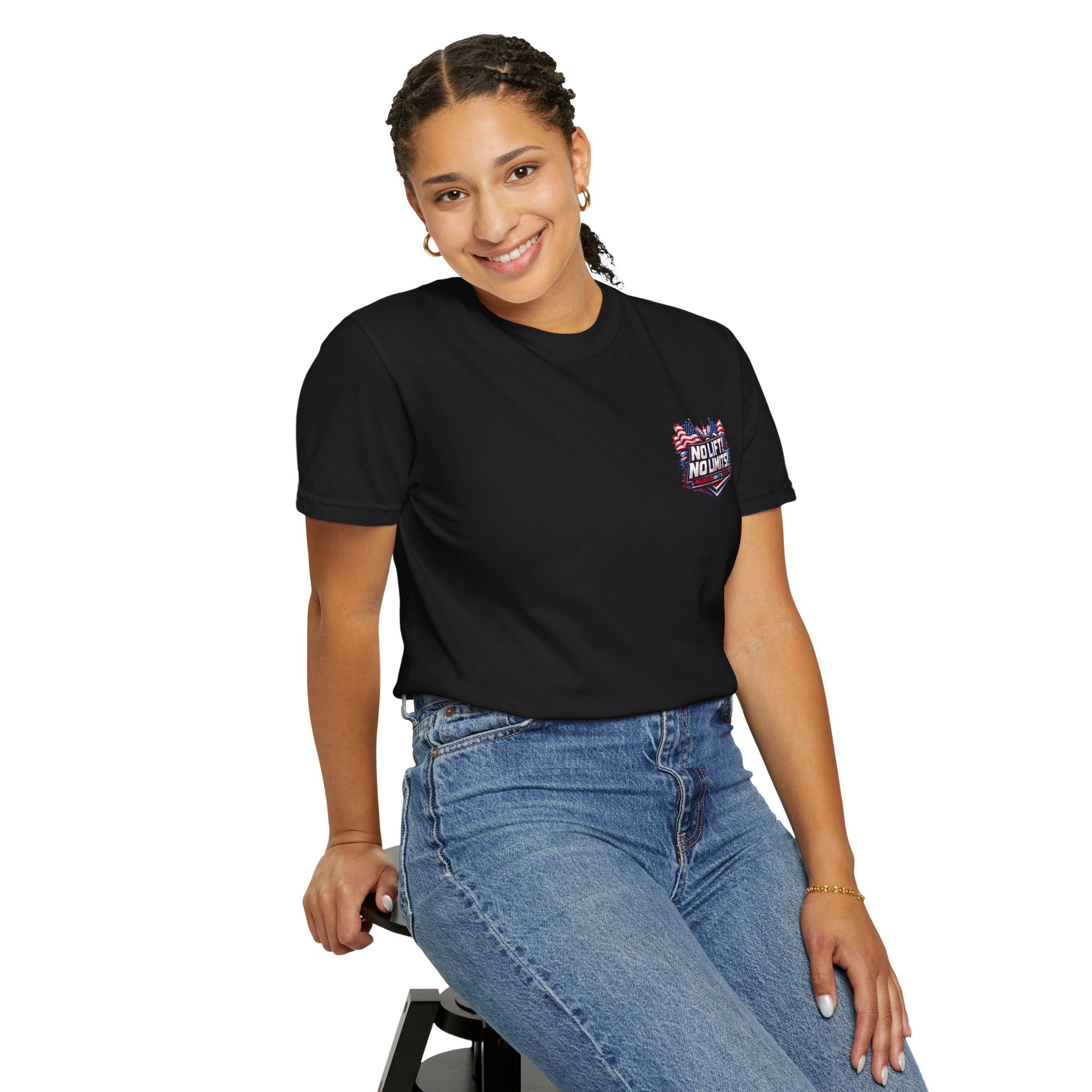 Patriotic '250 Years No Lift, No Limits' T-Shirt