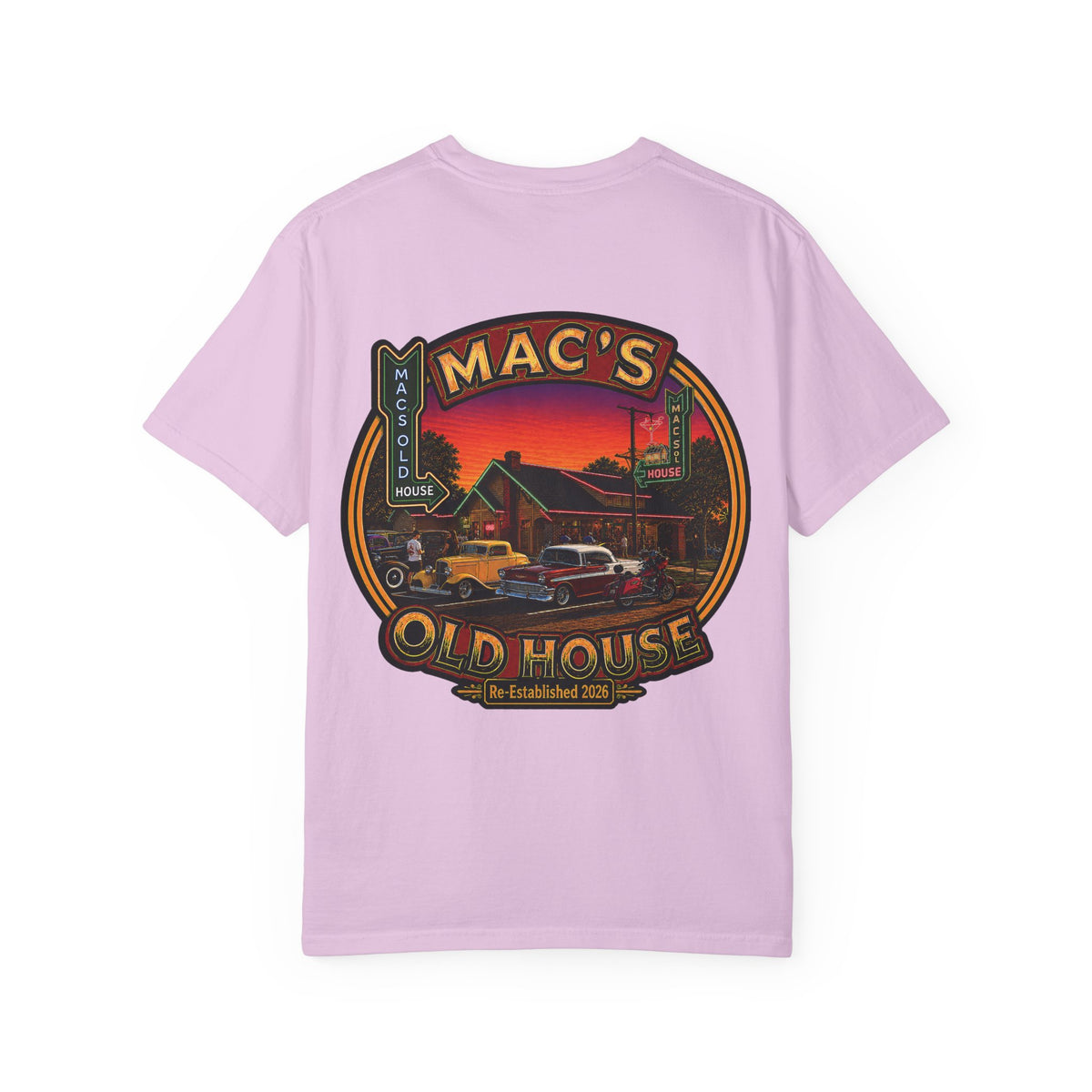 Mac’s Old House Re-Established 2026 T-Shirt