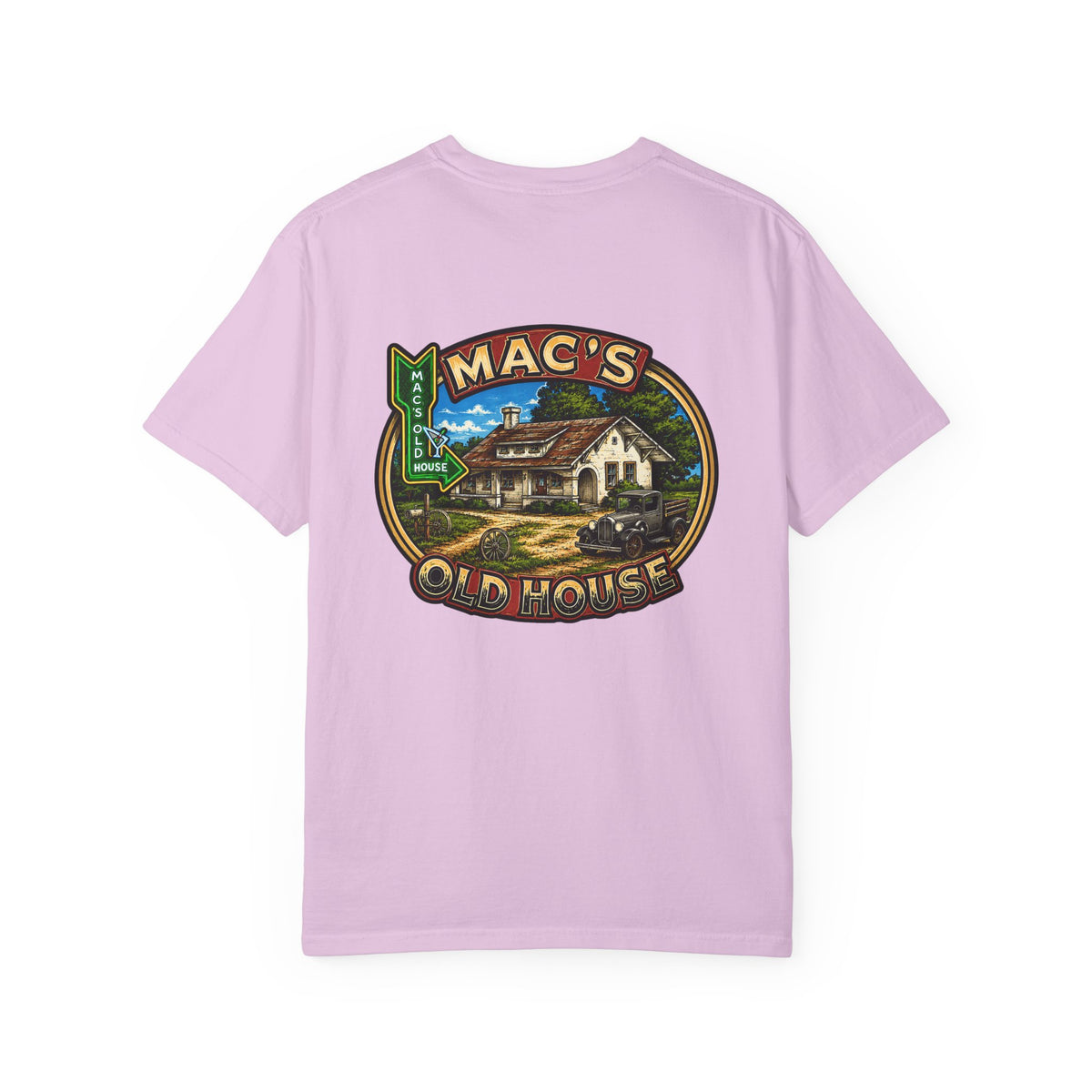 Mac’s Old House Vintage Logo T-Shirt