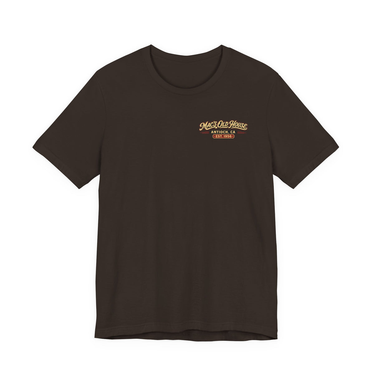 Mac's Old House Tee — Vintage Country House Graphic T-Shirt