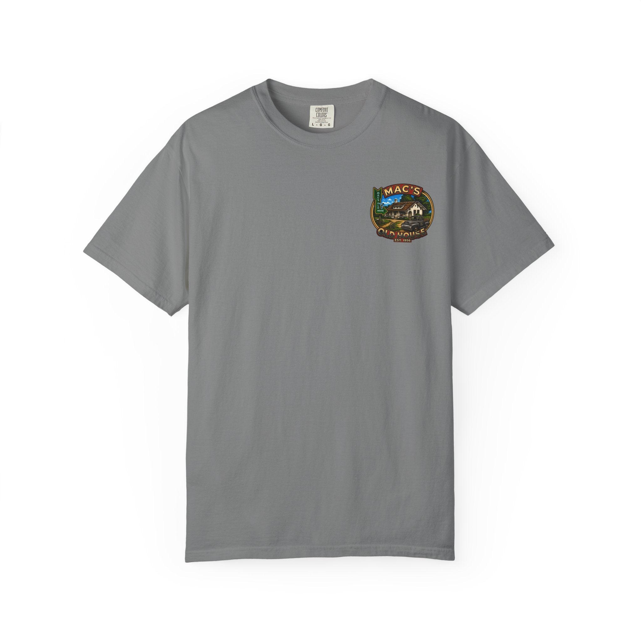 Mac’s Old House T-Shirt – Vintage Diner Scene Tee