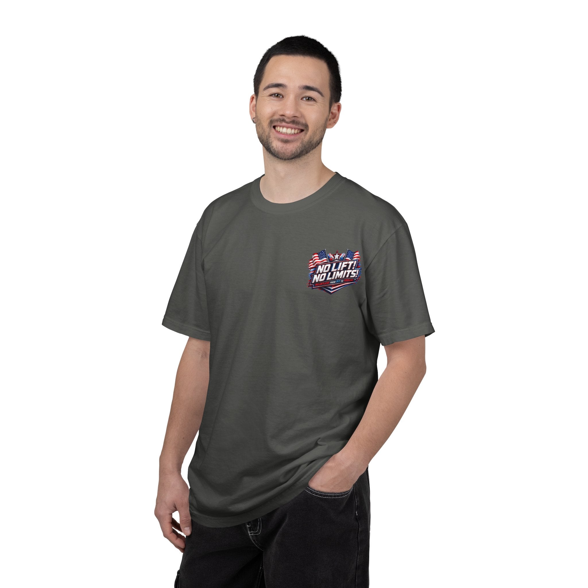 Patriotic '250 Years No Lift, No Limits' T-Shirt