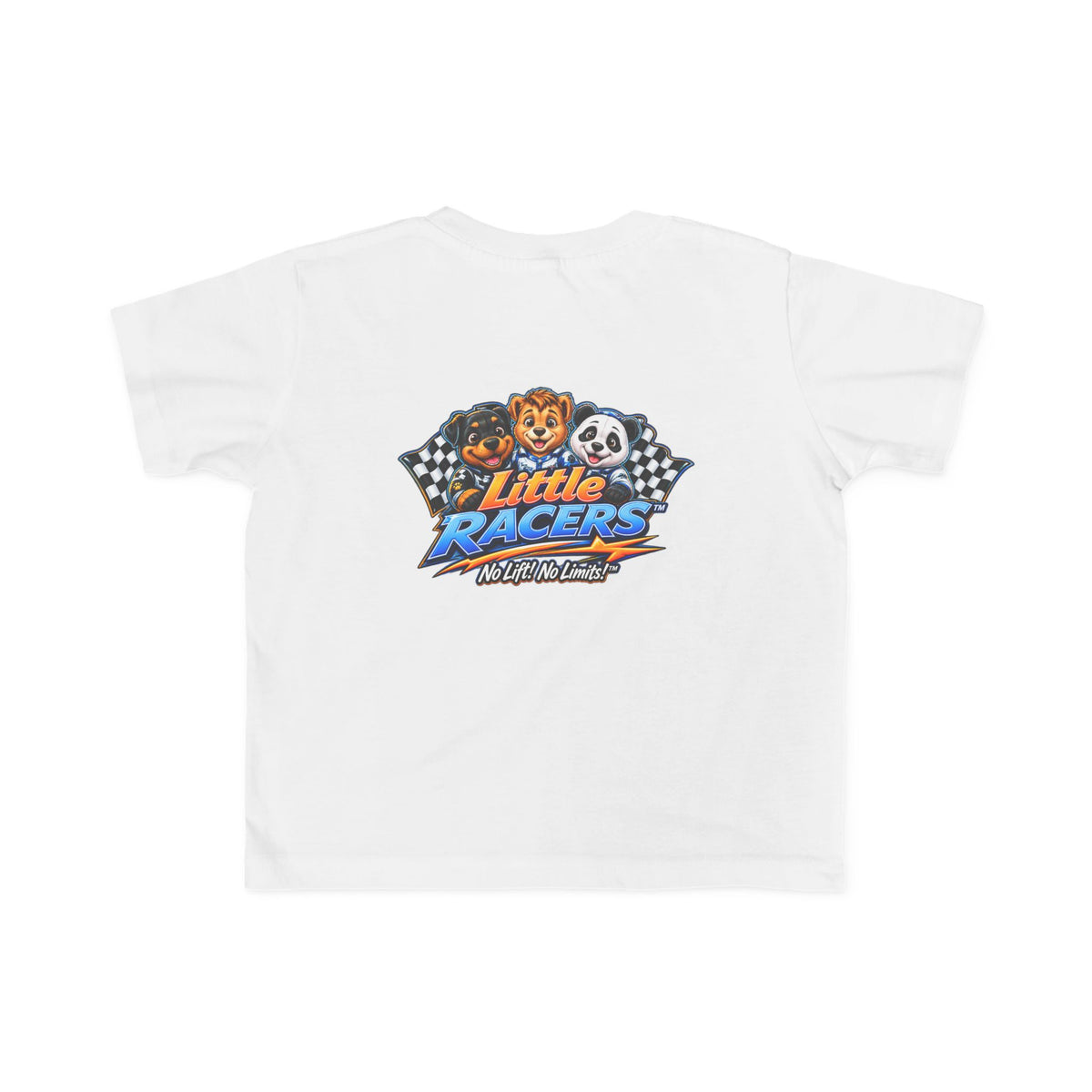 Little Racers Toddler Tee — Cute Racing Paw Patrol Style Graphic