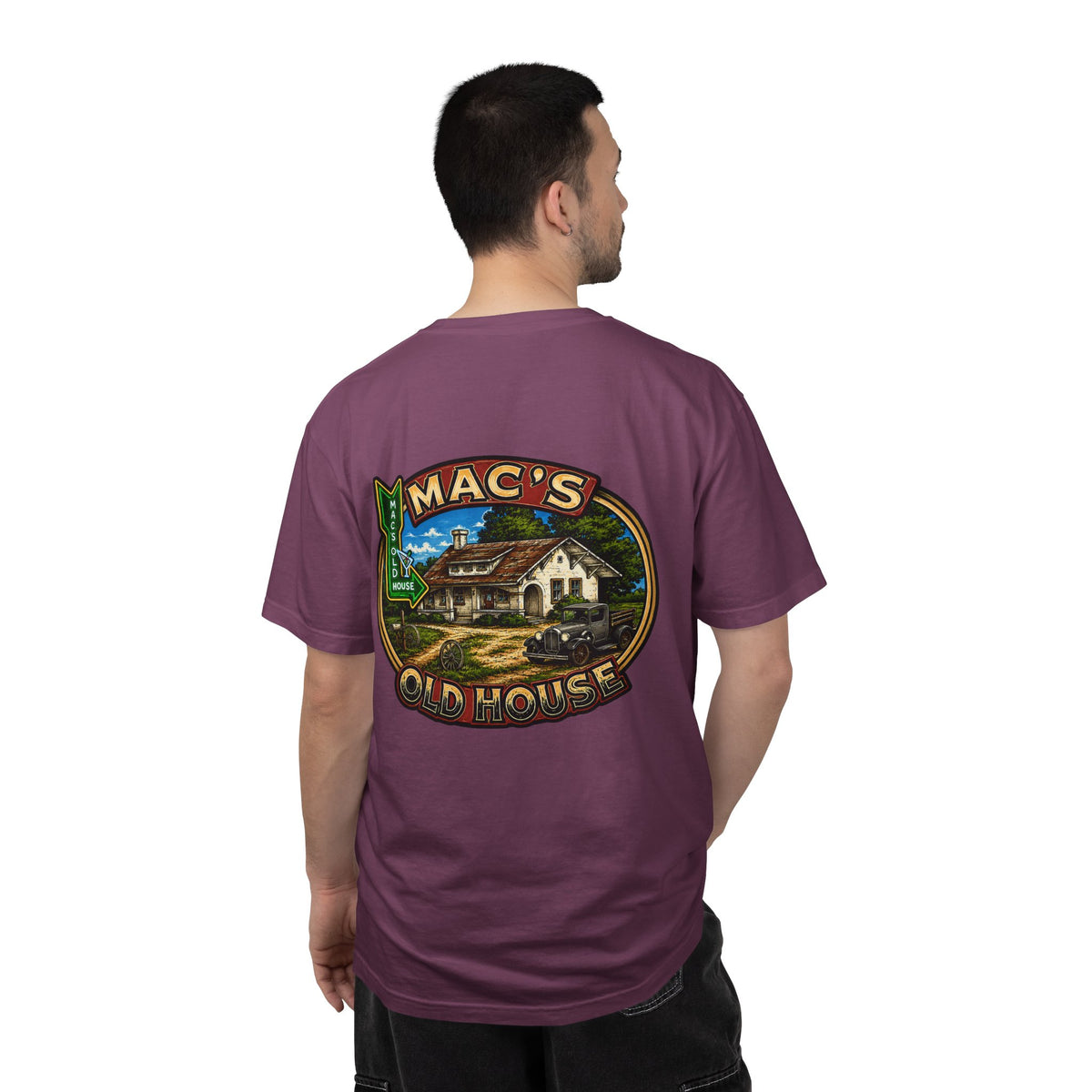 Mac’s Old House Vintage Logo T-Shirt