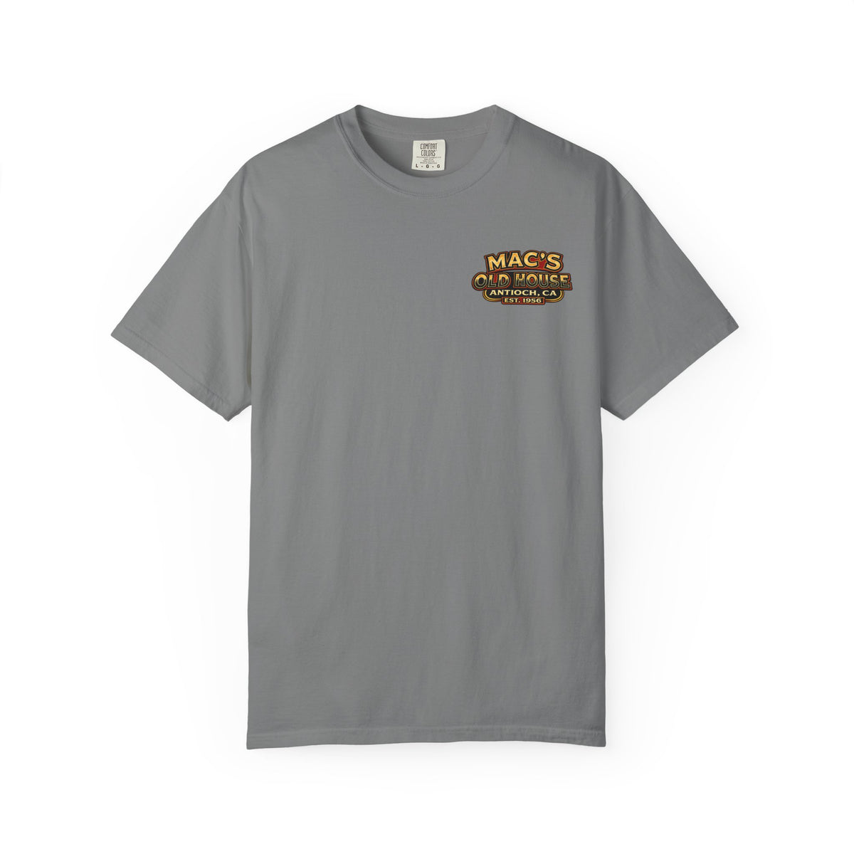 Mac's Old House T-Shirt — Vintage Restaurant Scene Tee