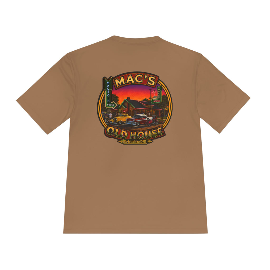 T-Shirt — 'Mac’s Old House' Vintage Scenic Logo Tee