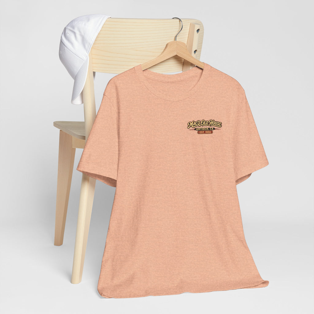 Mac's Old House Tee — Vintage Country House Graphic T-Shirt