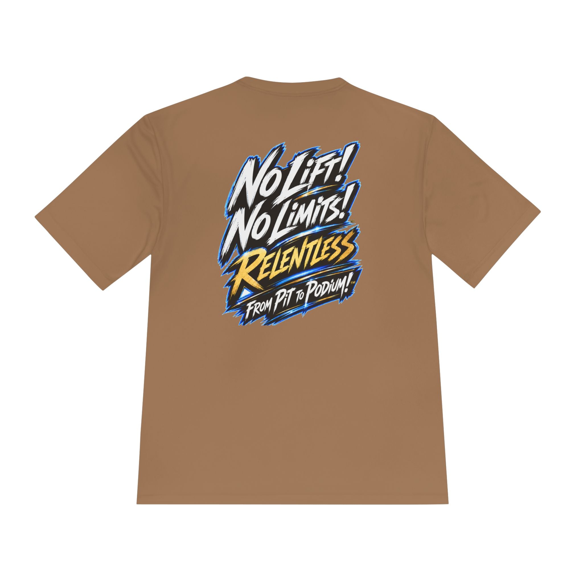 No Lift! No Limits!™ Relentless Back Print Tee