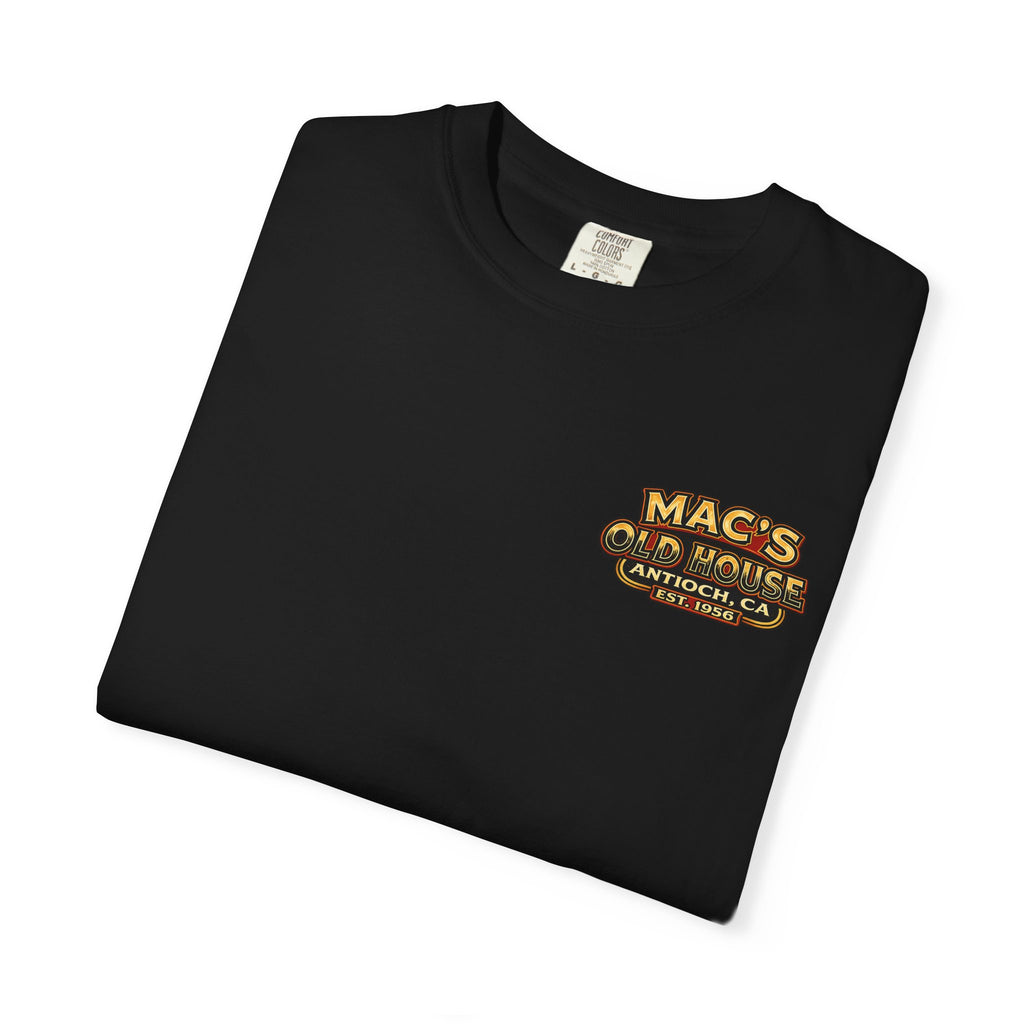 Mac's Old House T-Shirt — Vintage Restaurant Scene Tee