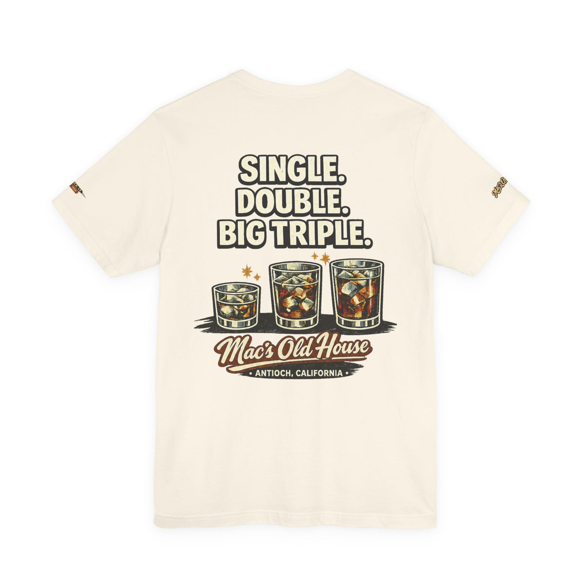 Mac’s Old House — Single. Double. Big Triple. Tee