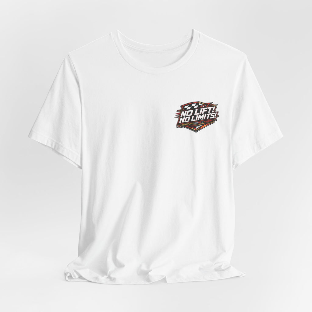 Classic Car Tee – 'No Limits' Retro Roadside Café Graphic Shirt