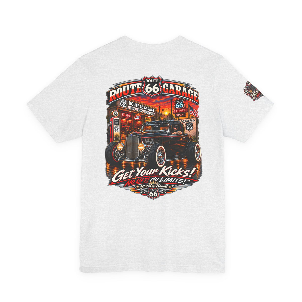 Route 66 Garage – Blacktop Bandit Tee