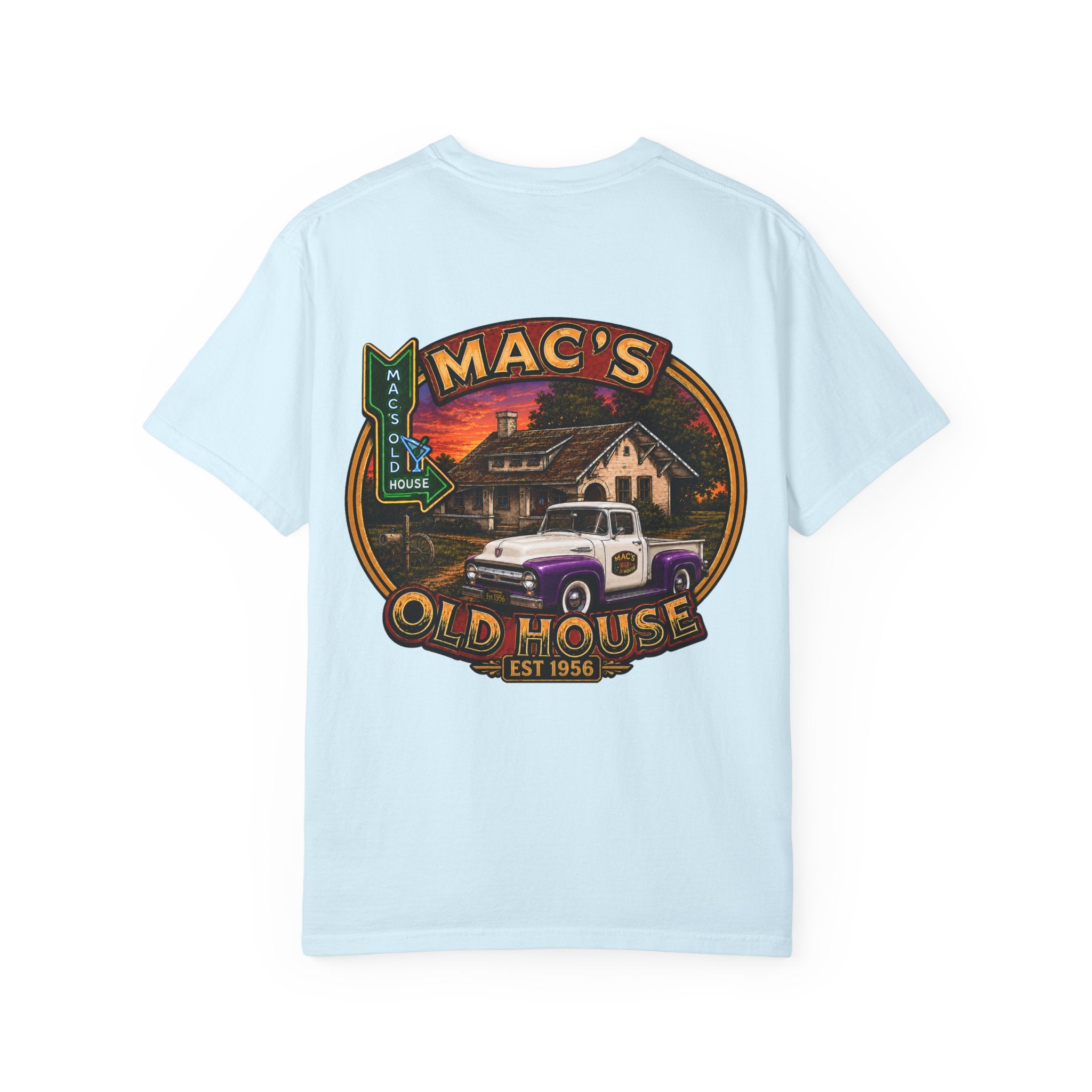 Mac's Old House Vintage Truck T-Shirt