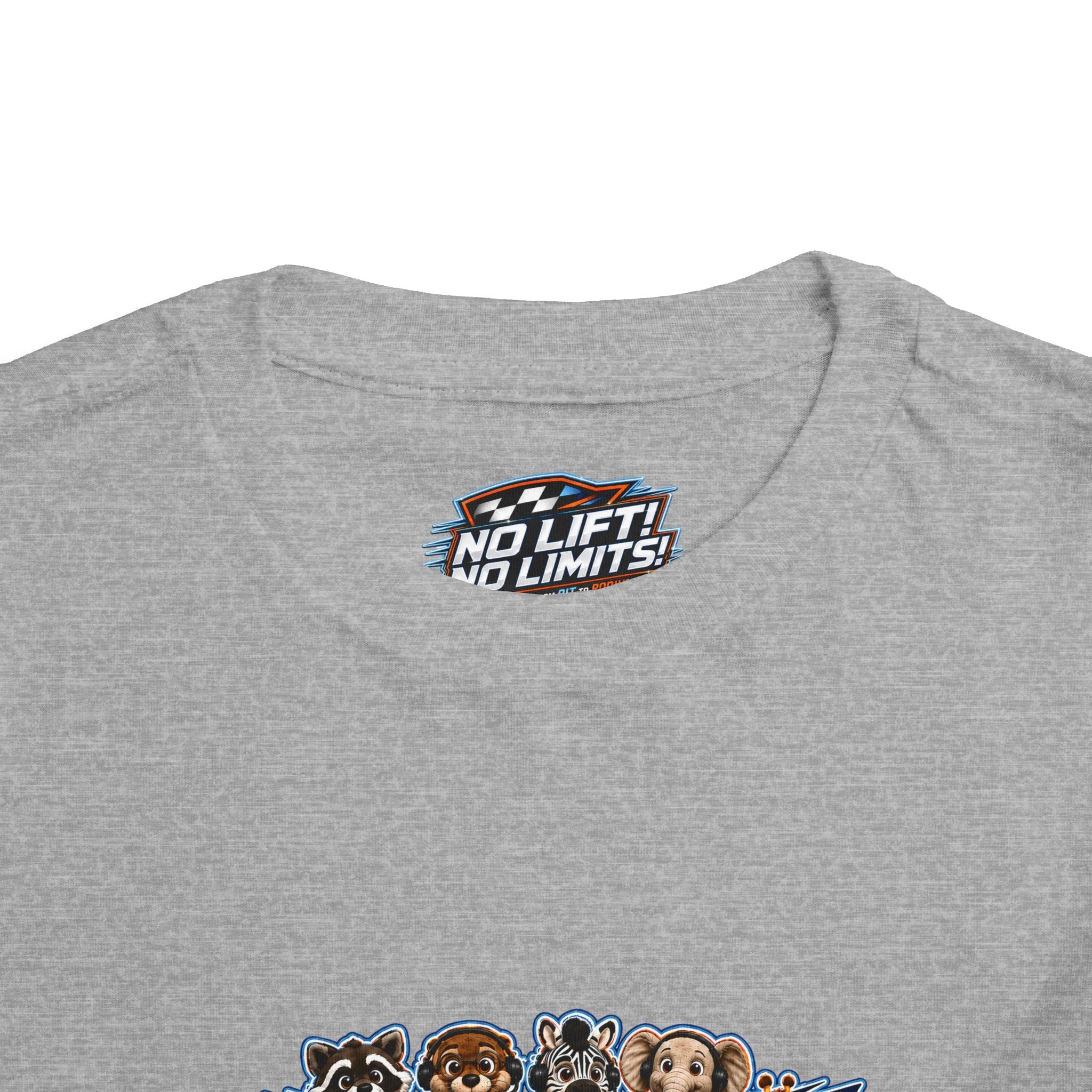 Little Racers™ Storybook Crew Toddler Tee – No Lift! No Limits!™