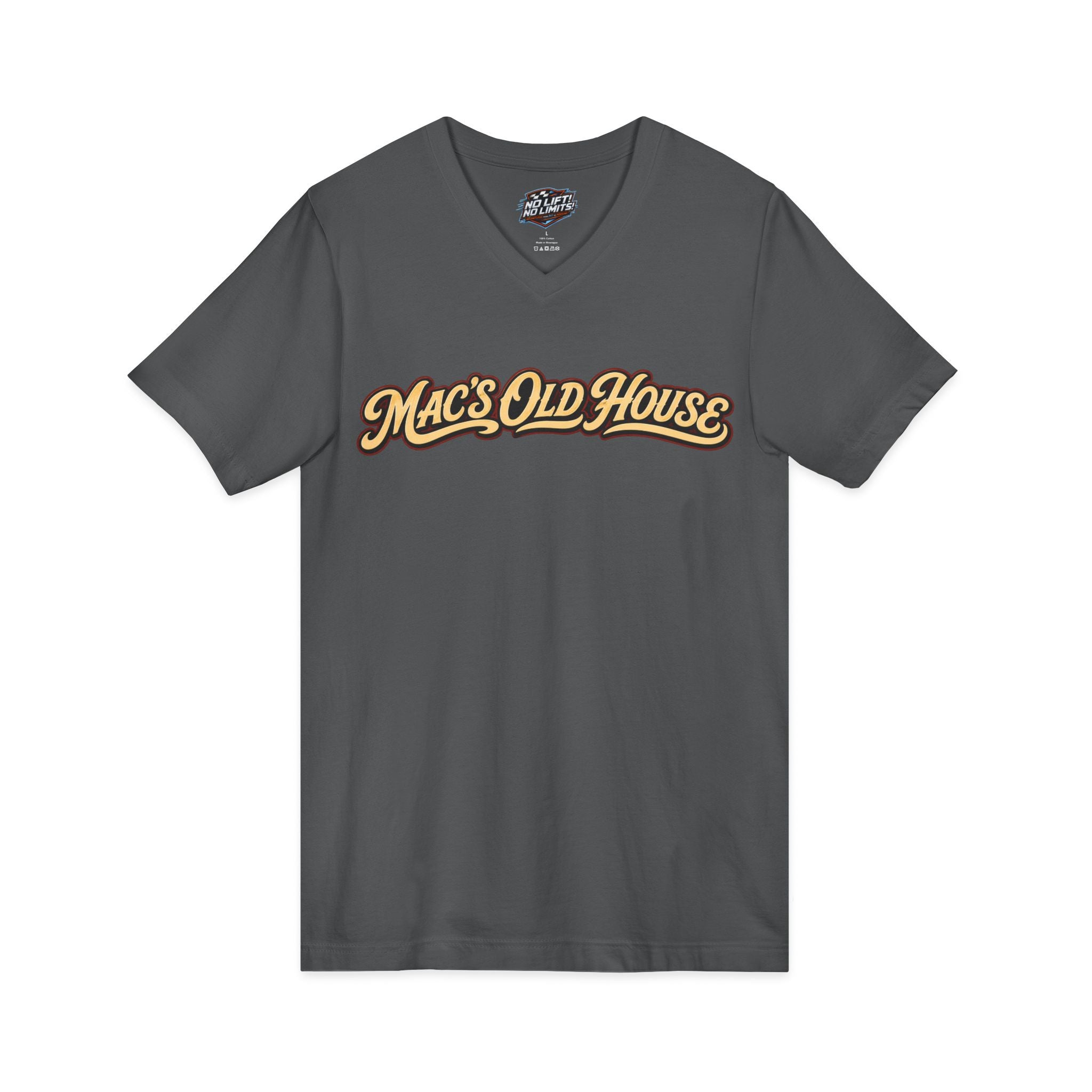 Mac’s Old House Vintage Truck V-Neck Tee