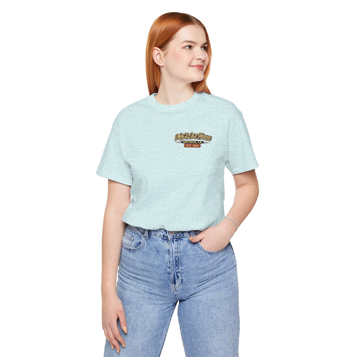 Mac's Old House Tee — Vintage Country House Graphic T-Shirt