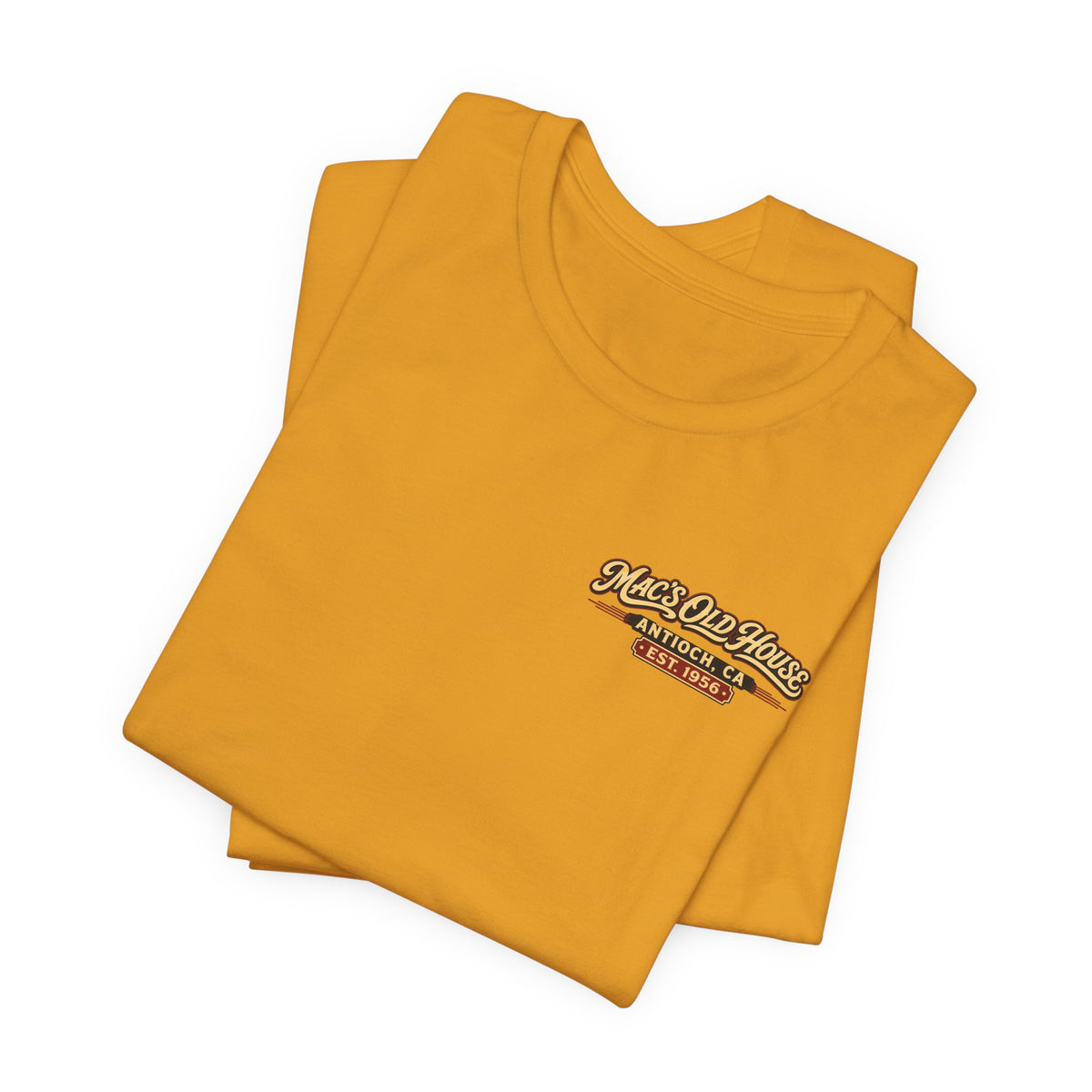 Mac's Old House Tee — Vintage Country House Graphic T-Shirt
