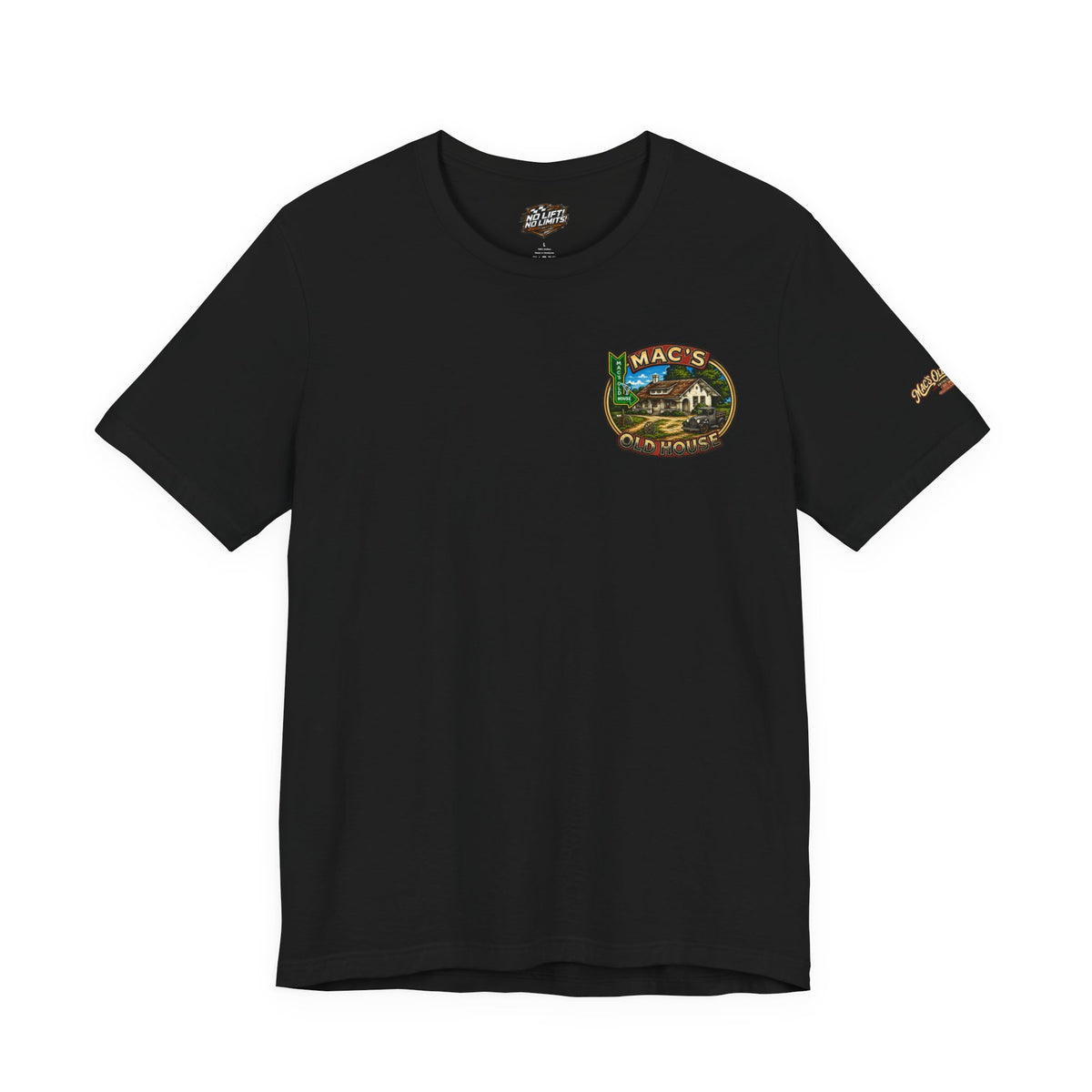 Mac's Old House Retro Diner Graphic Tee