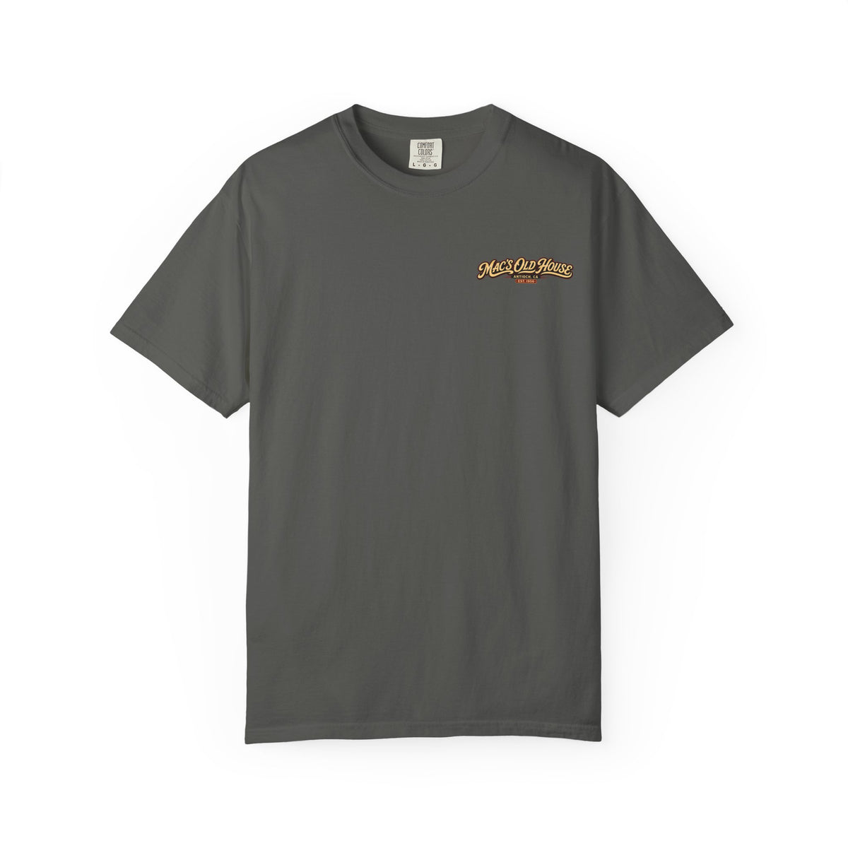 Mac's Old House Vintage T-Shirt — Retro Roadside Diner Graphic Tee