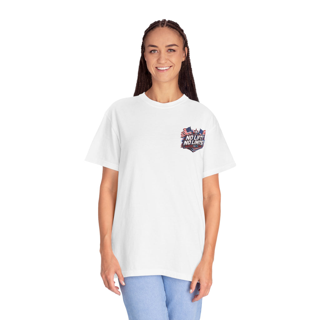 Patriotic '250 Years No Lift, No Limits' T-Shirt