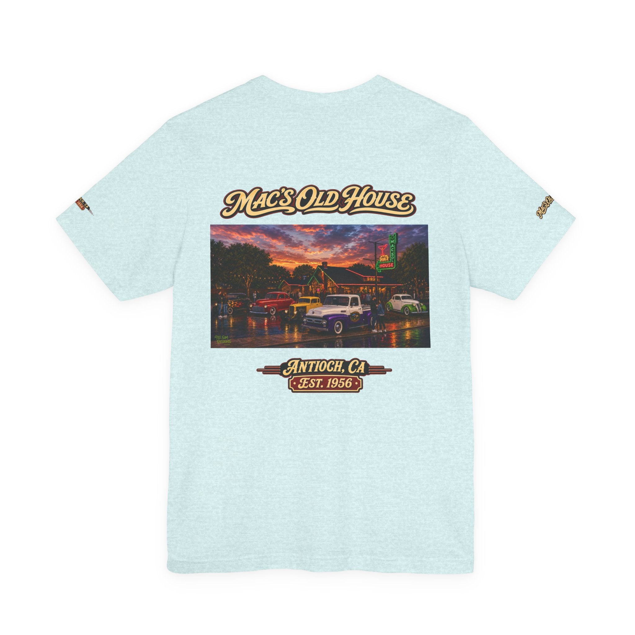 Mac's Old House Antioch Vintage Truck T-Shirt