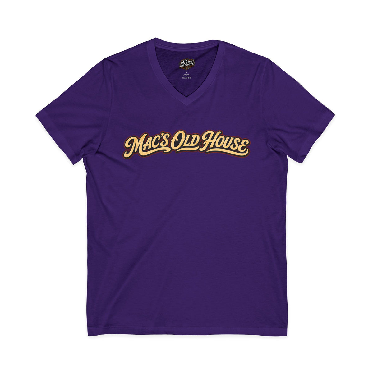Mac’s Old House Re-Established 2026  V-Neck Tee