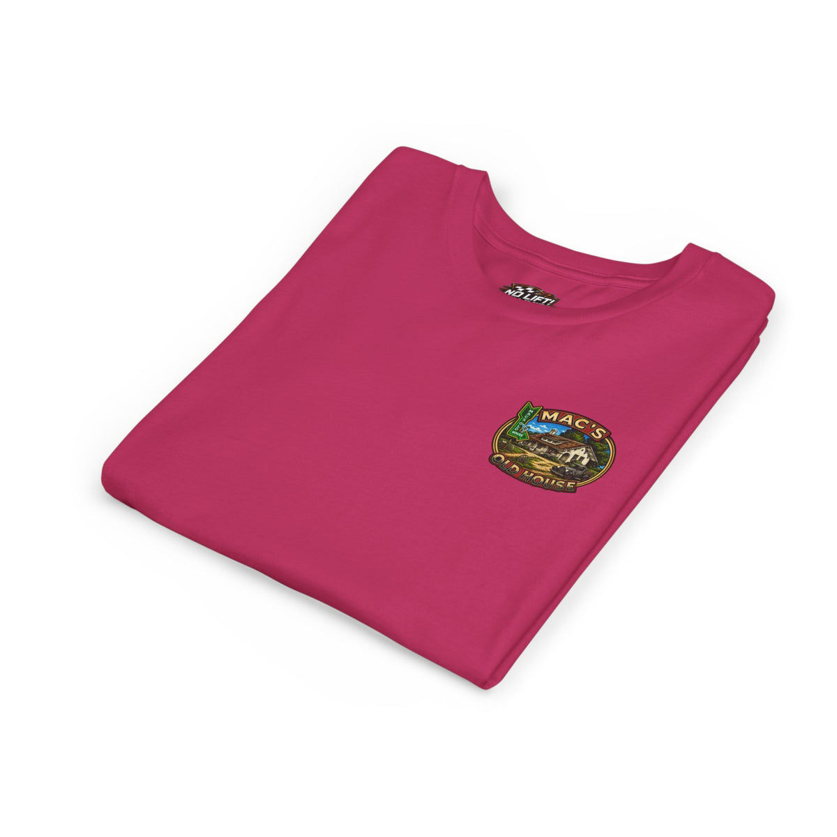 Youth Tee — "Mac's Minestrone" Retro Soup Logo