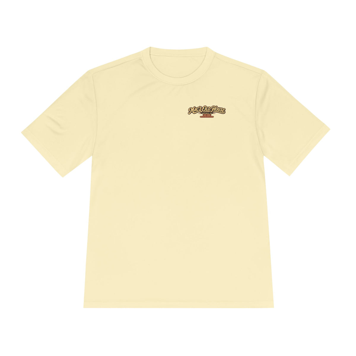 T-Shirt — 'Mac’s Old House' Vintage Scenic Logo Tee