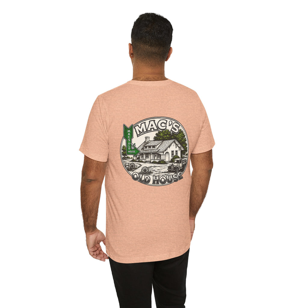 Mac's Old House Tee — Vintage Country House Graphic T-Shirt