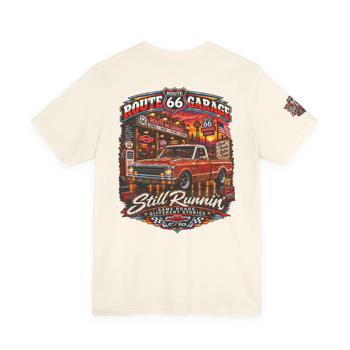 Still Runnin’ C10 | Route 66 Garage Graphic Tee