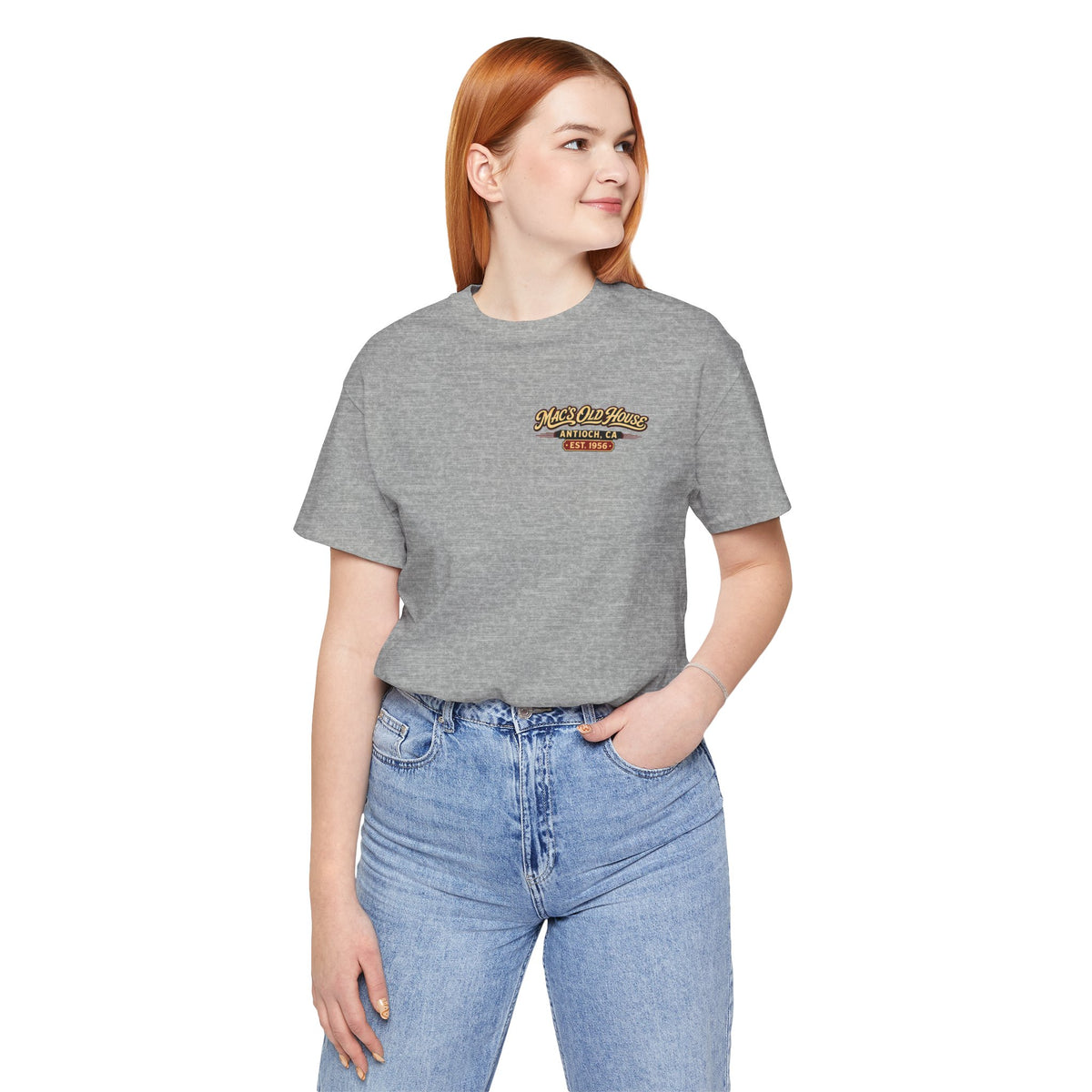 Mac's Old House Tee — Vintage Country House Graphic T-Shirt