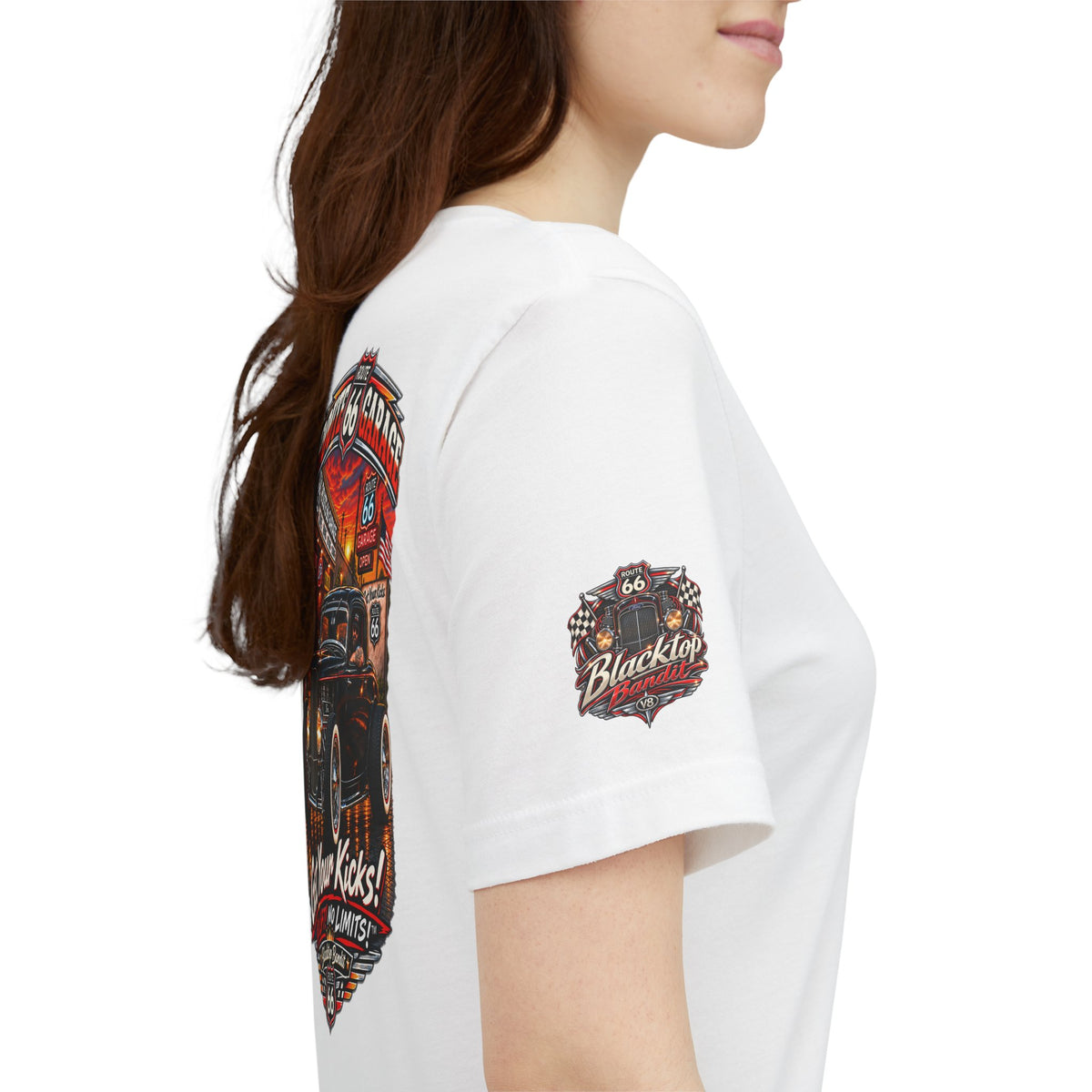 Route 66 Garage – Blacktop Bandit Tee