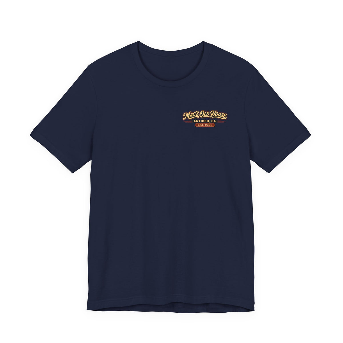Mac's Old House Tee — Vintage Country House Graphic T-Shirt