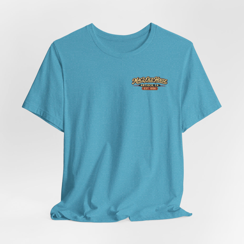 Mac's Old House Tee — Vintage Country House Graphic T-Shirt