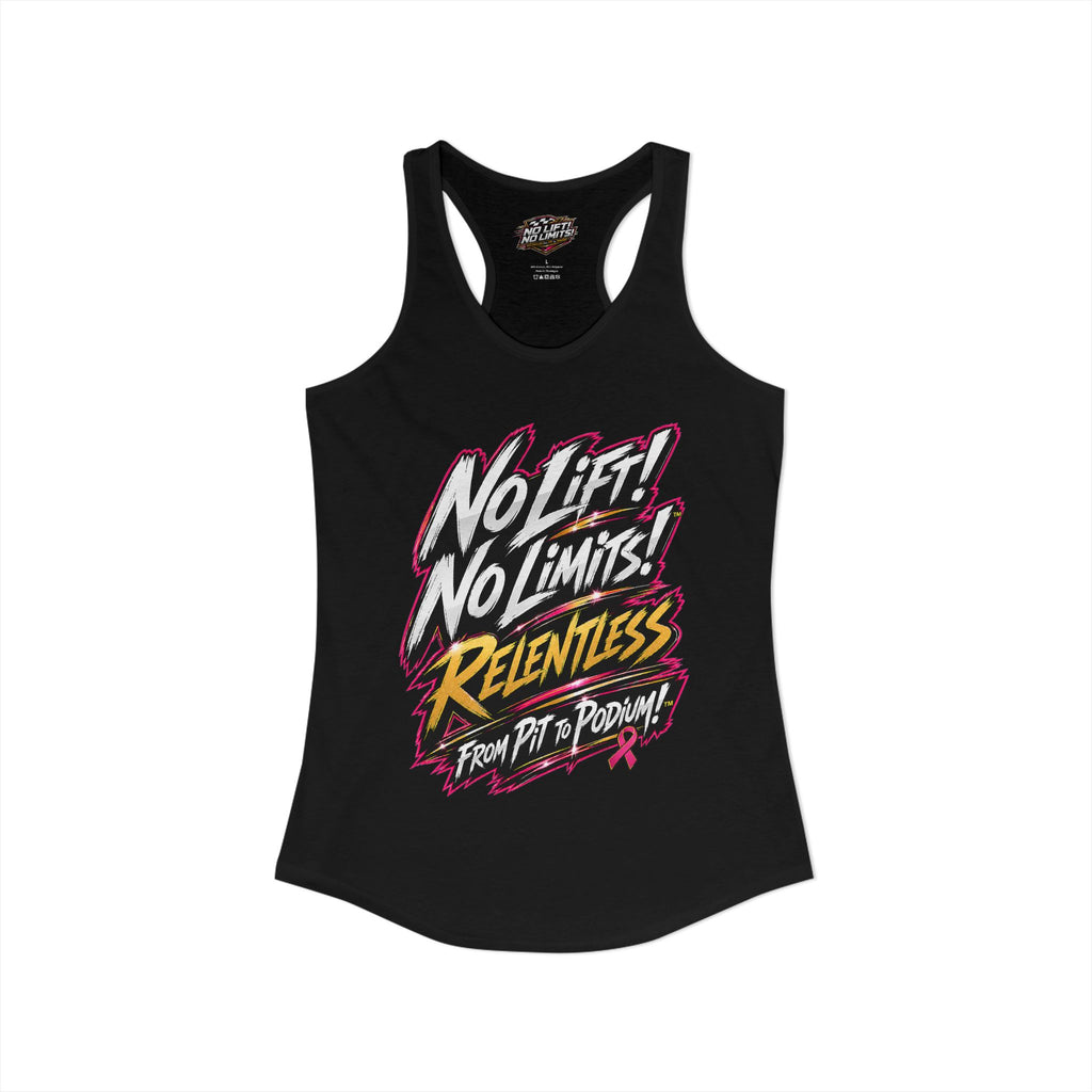 Women's No Lift! No Limits!™ Relentless Awareness Racerback Tank