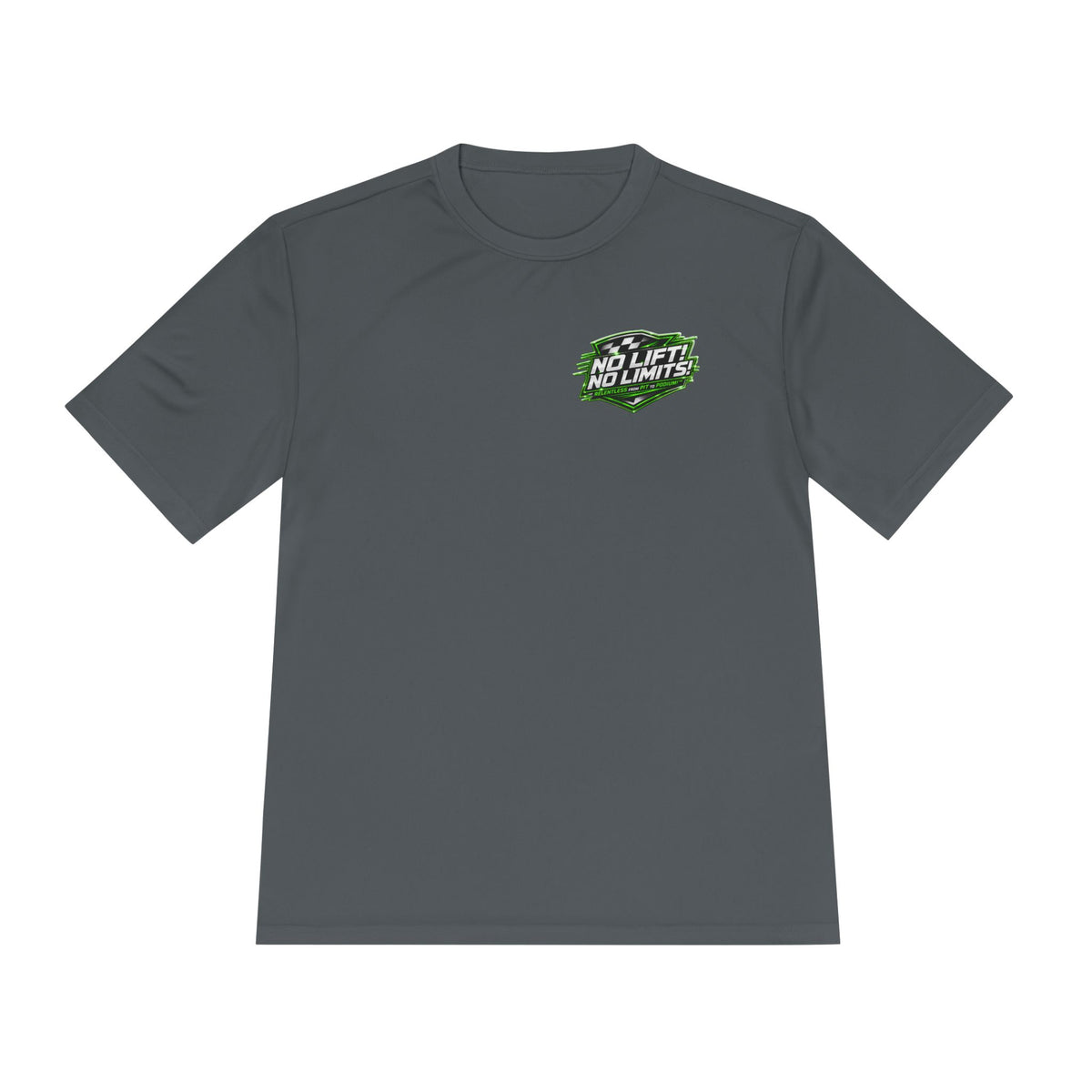 No Lift! No Limits!™ 'Bet On Me' Performance Tee — Moisture‑Wicking Karting Graphic Shirt