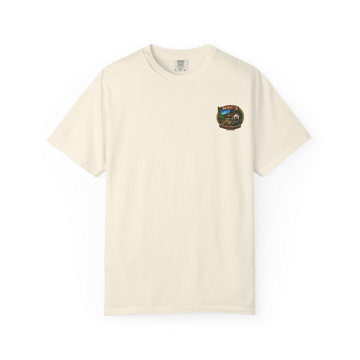 Mac's Old House Antioch CA Vintage T-Shirt — Retro Diner Night Scene (Est. 1956)