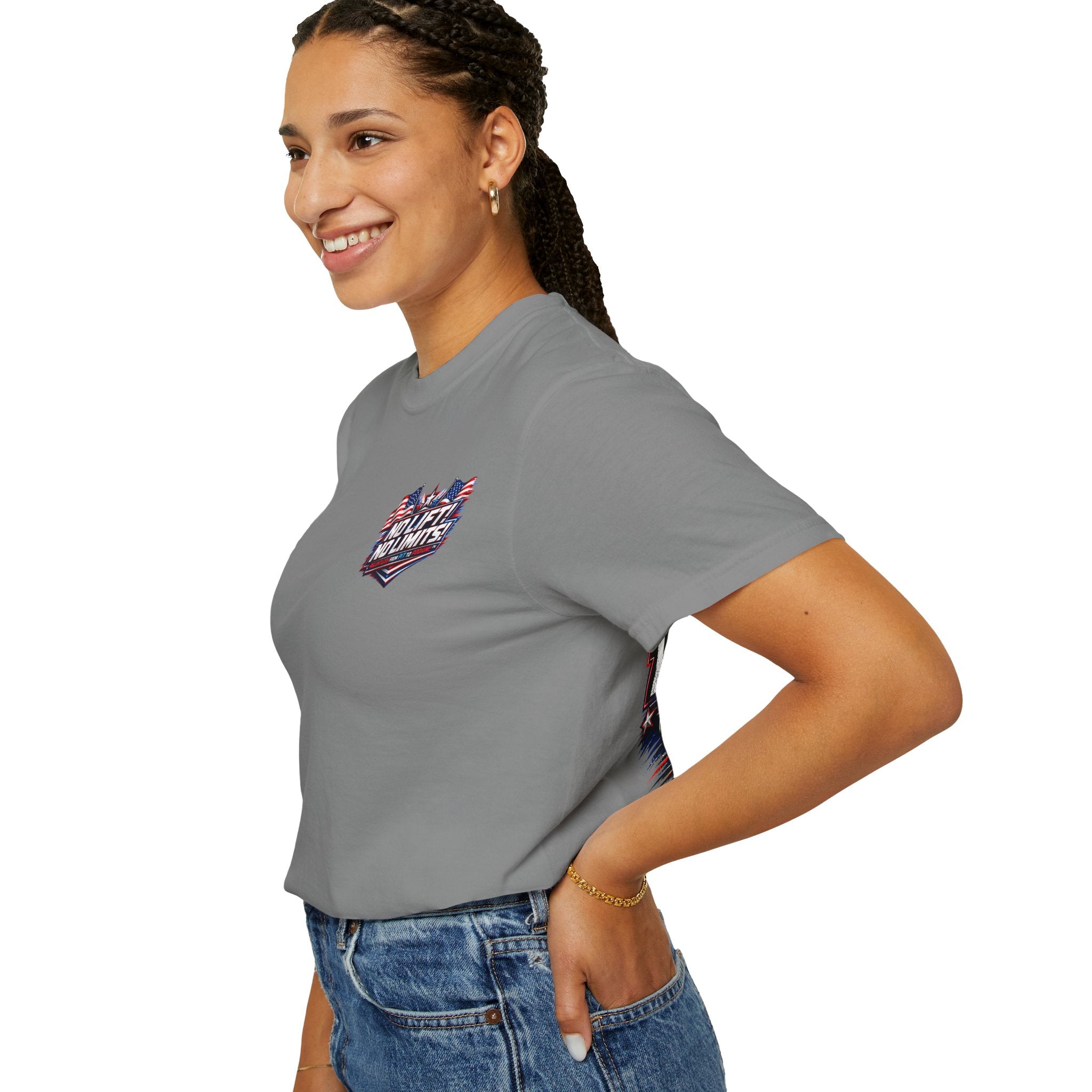 Patriotic '250 Years No Lift, No Limits' T-Shirt