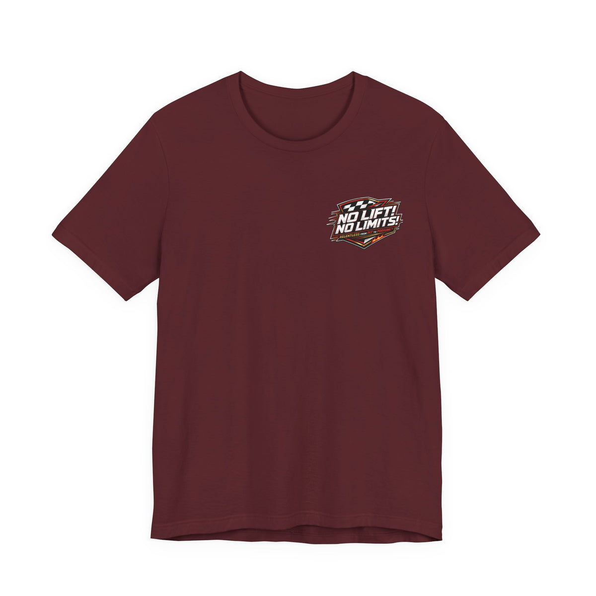 Classic Car Tee – 'No Limits' Retro Roadside Café Graphic Shirt