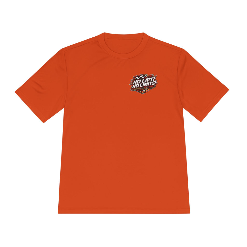 No Lift! No Limits!™ Relentless Orange Tee