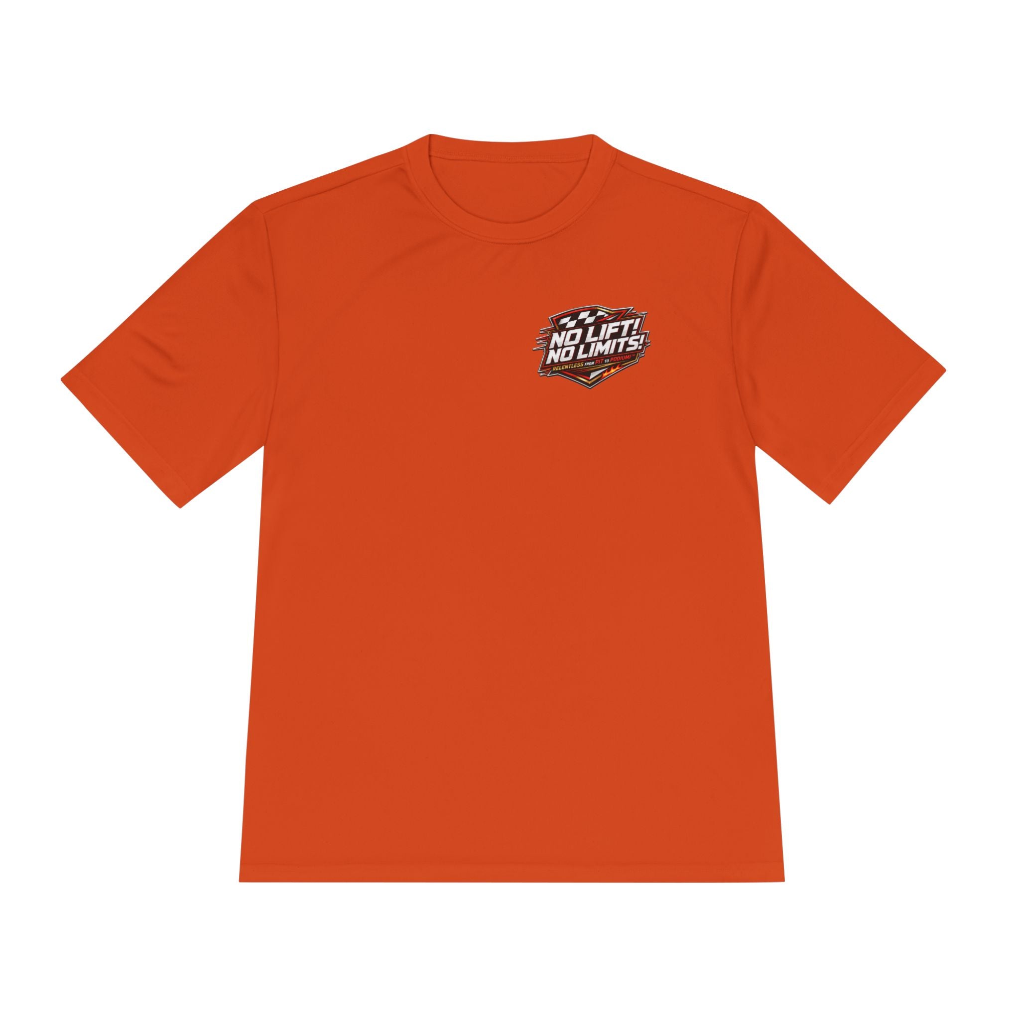 No Lift! No Limits!™ Relentless Orange Tee